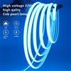 Striscia Luci LED COB Neon 230V 288LED/m Flessibile Impermeabile Interno Esterno