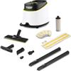 KÄRCHER Pulitore a Vapore SC 3 Deluxe, Pressione 3,5 bar, Riscaldamento 30 sec, Potenza 1.900 W, Area di Lavoro 75 m², Serbatoio da 1L, Include kit pulizia pavimenti e filtro anticalcare