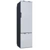 Vitrifrigo SLIM150CHR Frigorifero Freezer 150Lt 12-24V 220V 2 Porte Nero/Grigio