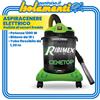 Ribimex Aspiracenere Elettrico Cenetop Potenza 1200 W Bidone 18 L Ceneri Fredde