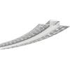 Vetrineinrete Profilo alluminio flessibile curvabile da incasso x strip led con cover opaca