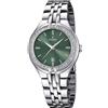 Festina Orologio Donna Festina F16867/7 In Acciaio Con Quadrante Verde