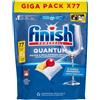 Finish Powerball Quantum Pastiglie per Lavastoviglie al Limone - 77 Caps