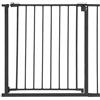 Relaxdays Parascintille per Scale, 82-87 cm, Senza Foratura, Bambini, Scale e Porte, barriera a Morsetto, Nera