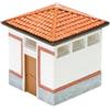 HORNBY Rivarossi Lima HC8062 edificio toilettes per stazioni FS, scala H0 1:87