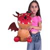 Dragon Trainer 3 o 4 Furia Buia e Chiara fino a 110cm Peluche Grande Plush XXL