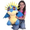 Dragon Trainer 3 o 4 Furia Buia e Chiara fino a 110cm Peluche Grande Plush XXL