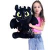 Dragon Trainer 3 o 4 Furia Buia e Chiara fino a 110cm Peluche Grande Plush XXL
