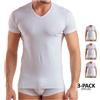 Enrico Coveri Set di 3 magliette collo V puro cotone Enrico Coveri ET1101