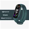 PEO Cinturino Ufficiale Silicone Xiaomi Mi Band 7 6 5 4 3 Bracciale Sportivo