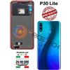 BACK COVER COMPATIBILE Huawei P30 LITE VETRO POSTERIORE COPRI NO LOGO
