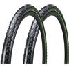 CHAOYANG Coppia Copertoni Bici 26x1.5 27TPI City Bike Tube Type Sprint Shark Chaoyang Rig