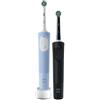 Oral B Spazzolino elettrico VITALITY PRO Duo Gift Edition Blue e Black