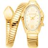 Just Cavalli Orologio Donna JUST CAVALLI SIGNATURE JC1L357M0025 Acciaio Gold Dorato Serpente
