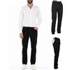 Levi's Pantaloni Uomo levis Jeans Levi's Fustagno Invernali Neri Regular fit vita alta