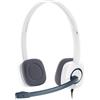 Logitech Cuffie microfono filo H SERIES H150 White 981 000350