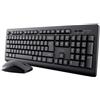 Trust Tastiera e mouse Trust 25434 PRIMO Wireless desk set Nero