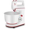 hoomei Sbattitore elettrico con ciotola 3.8 lt 500 w mixer impastatore per pizza dolci