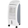 MPM MKL-02 climatizzatore evaporativo refrigeratore d'aria portatile oscillante, funzione umidificatore purificatore aria, serbatoio 6L, cassetto ghiaccio