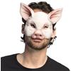 Boland - Maschera da Maiale, Accessorio per Costume | Maschera da maialino per Carnevale, Halloween e festa a tema