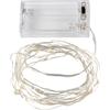 Creativ Stringa di luci a LED, L: 3,15 m, argento, 1 pezzo