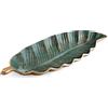 IAV Foglia Verde Design Decorativo Vassoio - 43.2cm Banana a Forma di per Casa