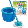 Spontex Full Action Corner Sistema lavapavimenti con mop rotante e secchio | per gli angoli più stretti | Sistema di strizzatura/risciacquo 360° | Per laminato, legno e piastrelle