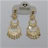 ORECCHINI A PENDOLO-PENDENTI GIPSY STYLE IN ORO GIALLO 18KT 6,05 GRAMMI (8299)