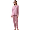 Noi di Notte Pigiama Donna Lungo Caldo Cotone NOI DI NOTTE FA009187