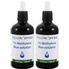 Blu Di Metilene 1% Gocce Liquide 2*100ml Purezza Ultra Elevata Senza formaldeide