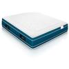 WIN REST Materasso Visco Gel a molle insacchettate Aqua, altezza 30 cm, rigidità media, nucleo a 750 molle, tessuto damascato 400 g, fibra anallergica super soft (120 x 200 cm)