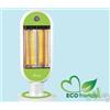STUFA STUFETTA ELETTRICA ALOGENA OSCILLANTE 35x33xH76 CARBONIO 2 POTENZE 1000W