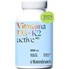 Vitaminact Vitamina D3 K2 500cp Super Assorbibili Vitamina D3 2000 UI Per 1 Anno E 4 Mesi
