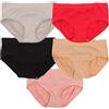 5 Pcs Sotto I Pantaloni Per Le Donne Biancheria Intima Femminile