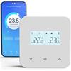 Beok controls Termostato Wi-Fi a batteria, adatto per caldaie a gas a 2 fili. Termostato progr
