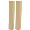 Corvus A600565 BV - 2 pezzi di legno tagliente, 210 x 30 x 30 mm