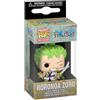 Funko Pop! Keychain: One Piece - Roronoa Zoro- Mini Figura in Vinile da Collezione Novità Portachiavi - Riempitivi per Calze - Idea Regalo - Merchandising Ufficiale - Anime Fans - Minifigure
