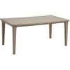 Allibert Tavolo da esterno polipropilene FUTURA Fisso Cappuccino (165x94x74cm)