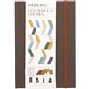 FABRIANO 19100721 - Sketchbook LEPORELLO CROMIA, blocco da disegno, quaderno per schizzi, versatile per tecniche a pastello, pittura a secco e acquerello