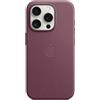 Apple Originale/Ufficiale Apple IPHONE 15 Pro Finewoven Custodia/Cover - Mora (Rosso)