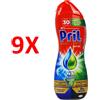 PRIL 9 X Pril Excellence Duo Gel Ciogligrasso Classico 30 Lavaggi 540 Ml