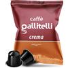 Caffè Gallitelli 100 Capsule Compatibili Nespresso miscela Crema Sped Veloce