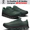 On Cloudflow 5 AD Obsidian Evergreen 3MF30704443 taglia uomo