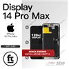 APPLE DISPLAY IPHONE 14 PRO MAX 120hz OEM PARTE ORIGINALE NO ERRORE SCHERMO OLED
