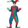 Widmann Giullare Costume Joker Uomo Feste Clown Vestito Uomo Adulto Party