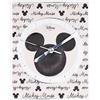 VALENTI & CO. - Disney Mickey e Minnie - Orologio da tavolo o da appendere in legno con dettagli in argento - Idea Regalo Neonato o Regalo Battesimo - Orologio da parete per cameretta bambini