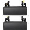 Lcyolada Coppia di maniglie esterne per portiera anteriore lato conducente e passeggero, compatibili con Ford Ranger 1993-2003, Mazda B4000, B3000, sostituisce # 90022, 90021, F37Z 1022405-A, nero
