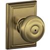 SCHLAGE Maniglia Schlage f10geo619add di Addison della Collezione georgian, F40 GEO 609 ADD