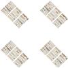3 fogli 3D Numero 3D Adesivi per lettere di simbolo per scrapbooking fai -da