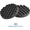 Osculati TAMPONI IN SCHIUMA PER LUCIDATRICE NERO 150x30 mm BUGNATO MORBIDO BARCA NAUTICA